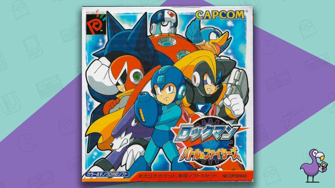 Los mejores juegos de bolsillo de Neo Geo: portada del juego Rockman Battle & Fighters 