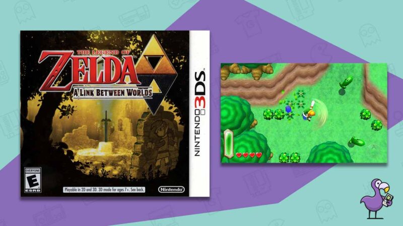 la leyenda de zelda enlace entre mundos nintendo 3ds