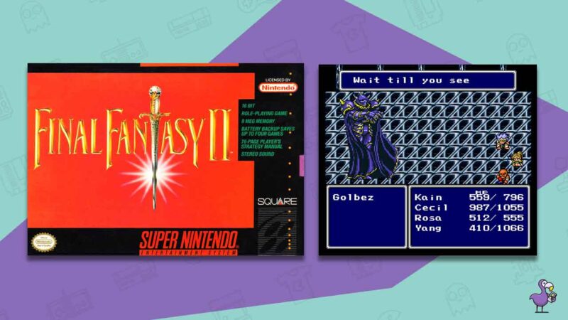 fantasía final 2 snes
