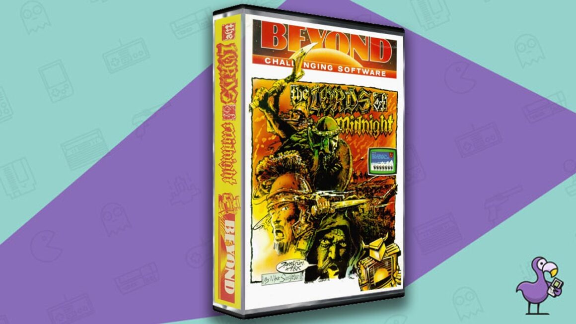 Los mejores juegos de ZX Spectrum: el caso del juego The Lords Of Midnight arte de la cubierta