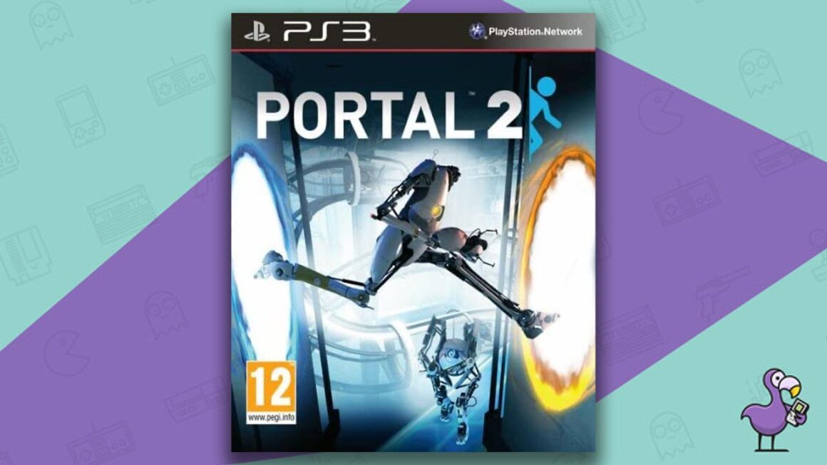Los mejores juegos de PS3: portada de la caja del juego Portal 2