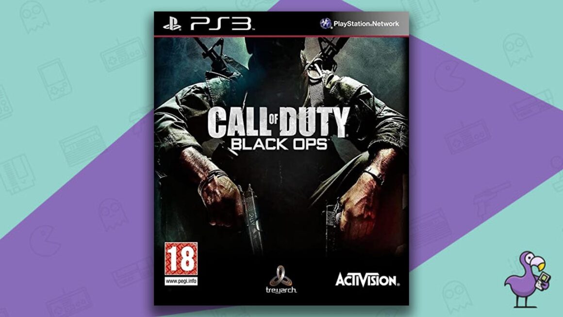 Los mejores juegos de PS3: portada de la caja del juego Call of Duty: Black Ops