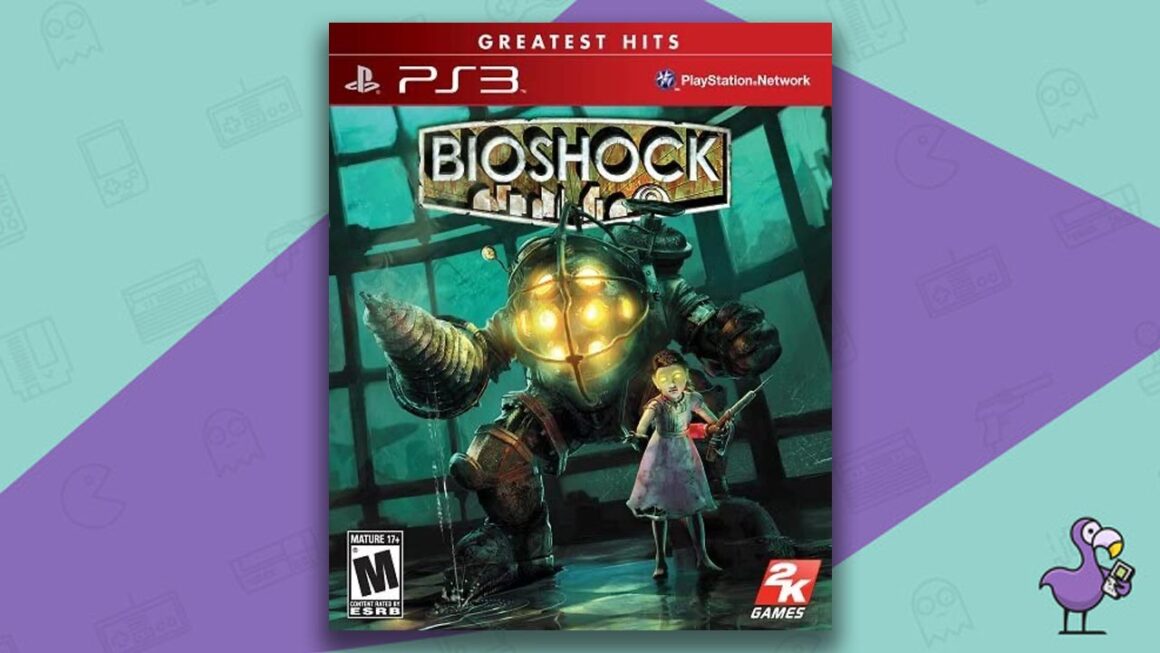 Los mejores juegos de PS3: arte de portada de la caja del juego Bioshock