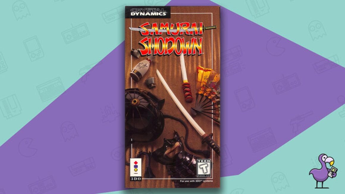 Los mejores juegos de 3DO - Estuche de juego Samurai Shodown