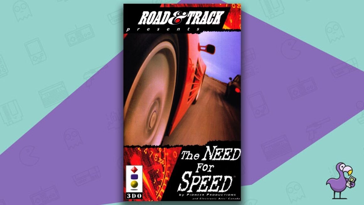 Los mejores juegos de 3DO: el estuche del juego Need For Speed