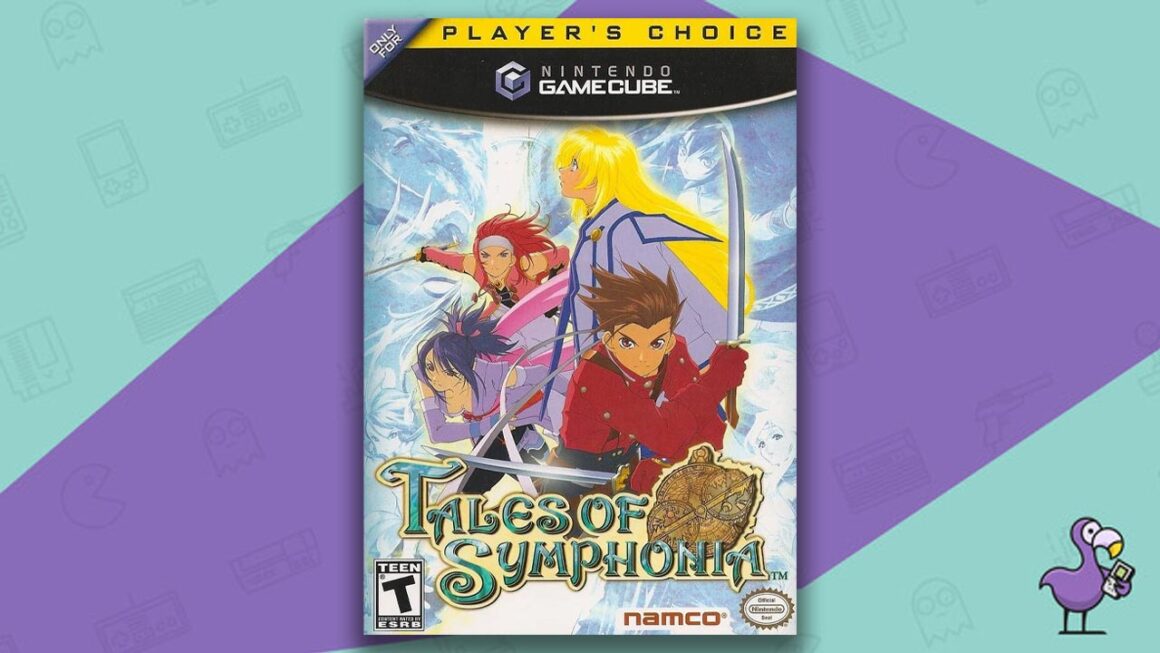 Los mejores juegos de rol de Gamecube - Tales of Symphonia Game Case Cover Art