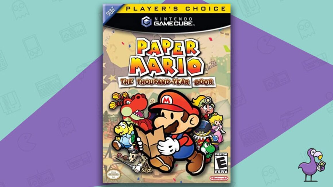Los mejores juegos de rol de Gamecube - Paper Mario: The Thousand Year Door Game Case Nintendo GameCube. 