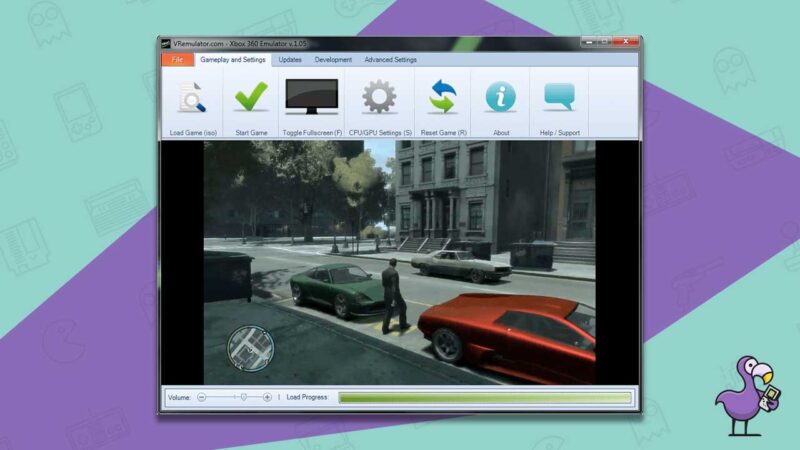 Jugabilidad del emulador vr xbox 360