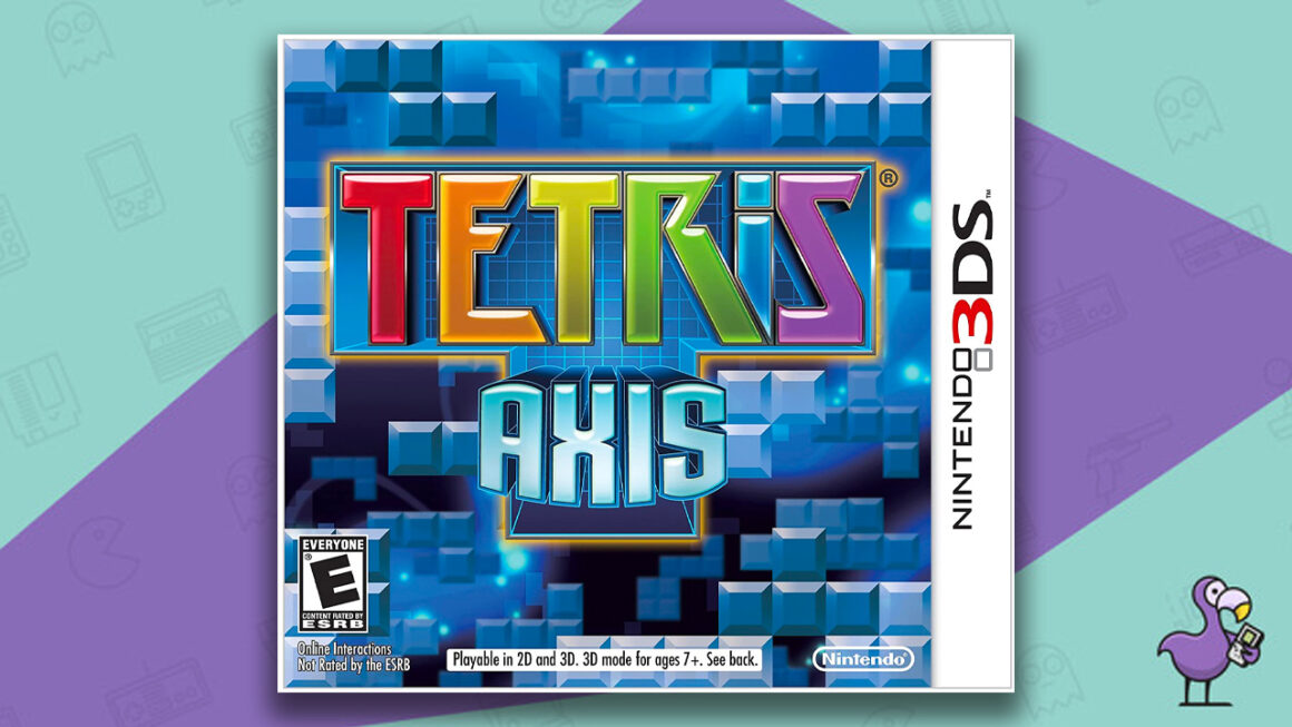 Los mejores juegos de Tetris - Estuche de juego Tetris Axis Nintendo 3DS