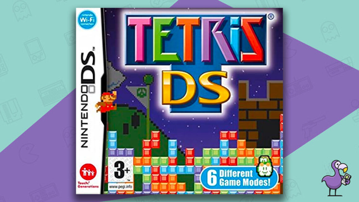 Los mejores juegos de Tetris: estuche de juego Tetris DS