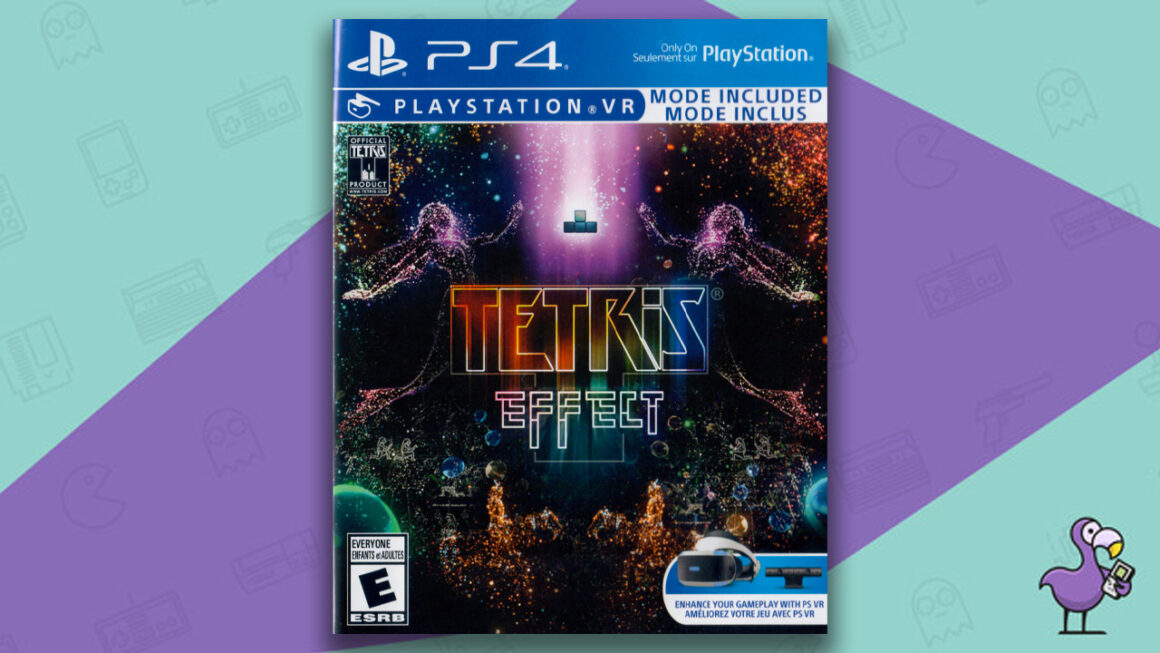 Los mejores juegos de Tetris: caja del juego Tetris Effect PS4