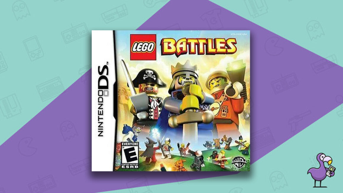 Los mejores juegos de Lego - Lego Battles Nintendo DS Game Case