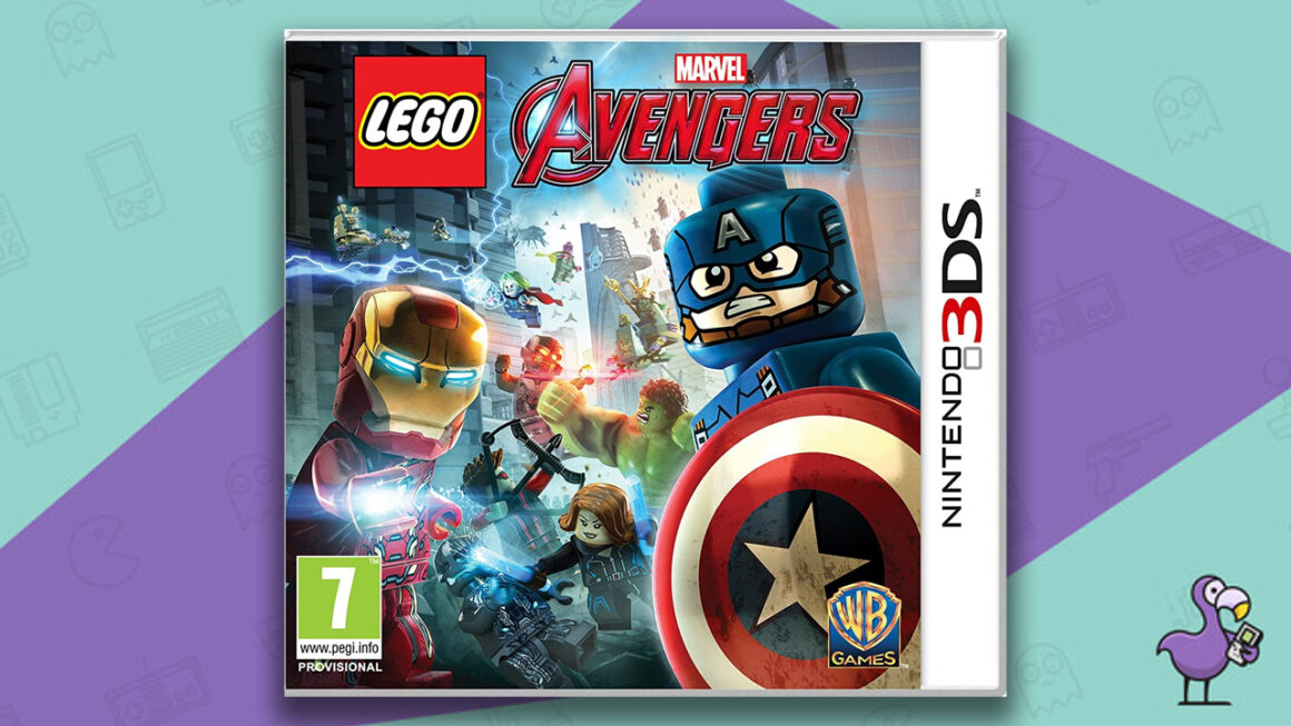 Los mejores juegos de Lego - Estuche de juego Lego Marvel Avengers Nintendo 3DS
