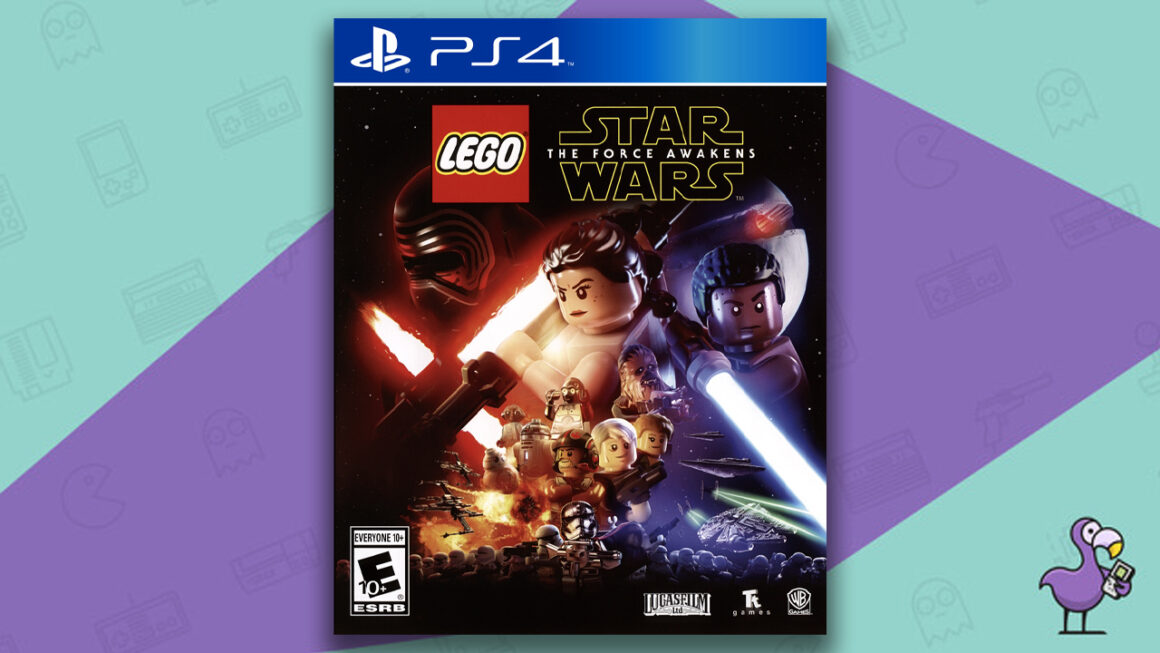 Los mejores juegos de Lego - Lego Star Wars: The Force Awakens PS4 Game Case Cover Art