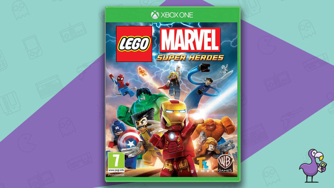 Los mejores juegos de Lego - Lego Marvel Super Heroes Xbox One Game Case