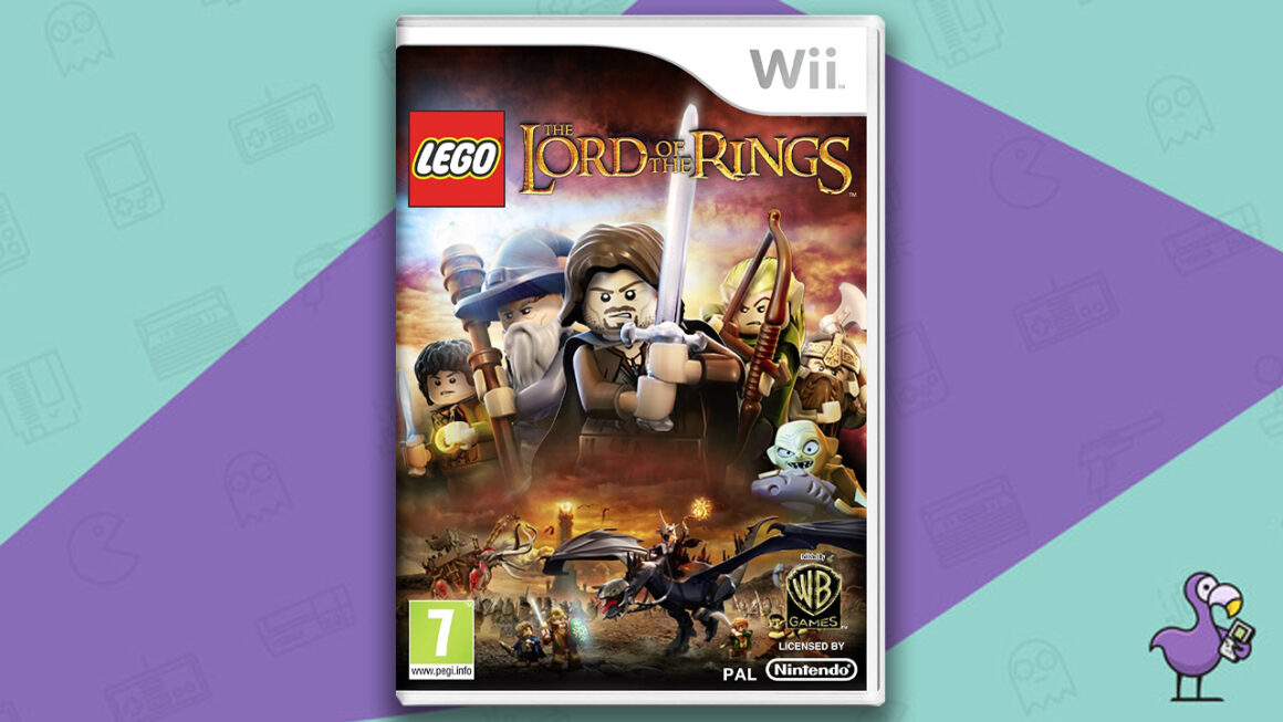 Mejores Juegos de Lego - Lego El Señor de los Anillos juego caso Nintendo Wii