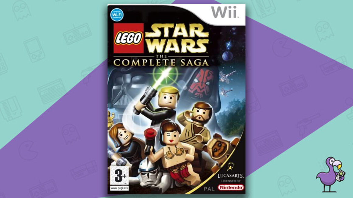 Los mejores juegos de Lego - Lego Star Wars: The Complete Saga Game Case Nintendo Wii