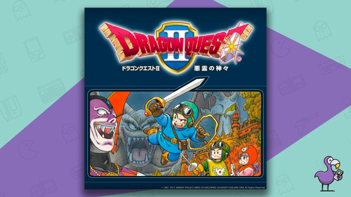 Los mejores juegos de Dragon Quest - Dragon Quest II: Luminaries Of The Legendary Line Game Case