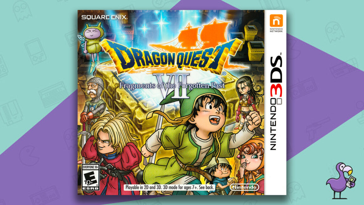 Los mejores juegos de Dragon Quest - Dragon Quest VII: Fragments Of A Forgotten Past Estuche para juegos de Nintendo 3DS