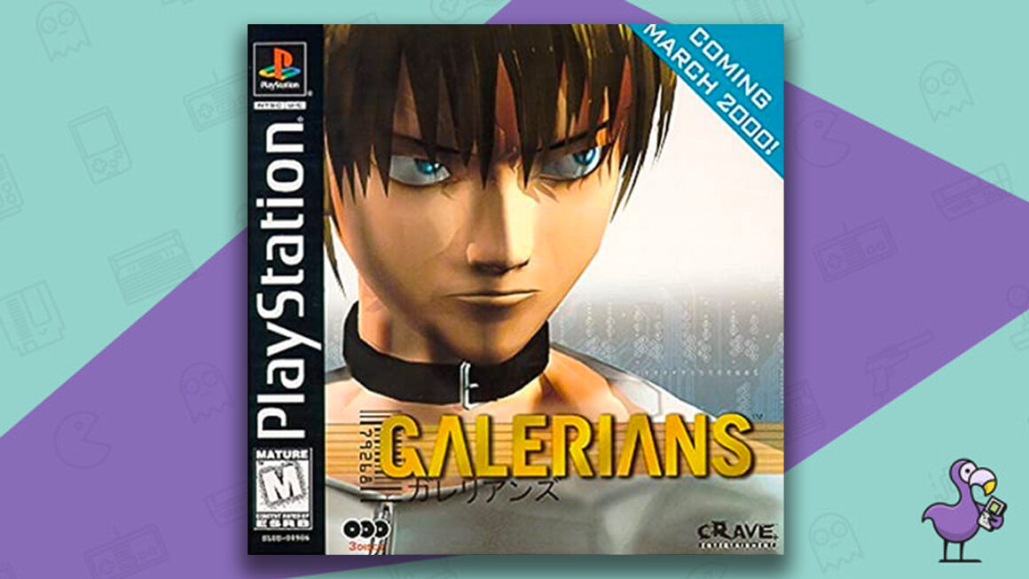 mejores juegos de terror de PS1 - Galerians Game Case
