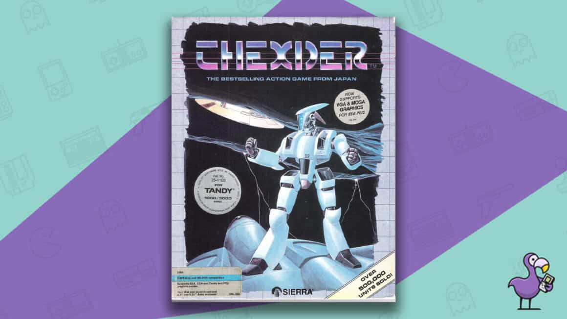 Los mejores juegos de PC 98 - Thexder Game Case Cover Art