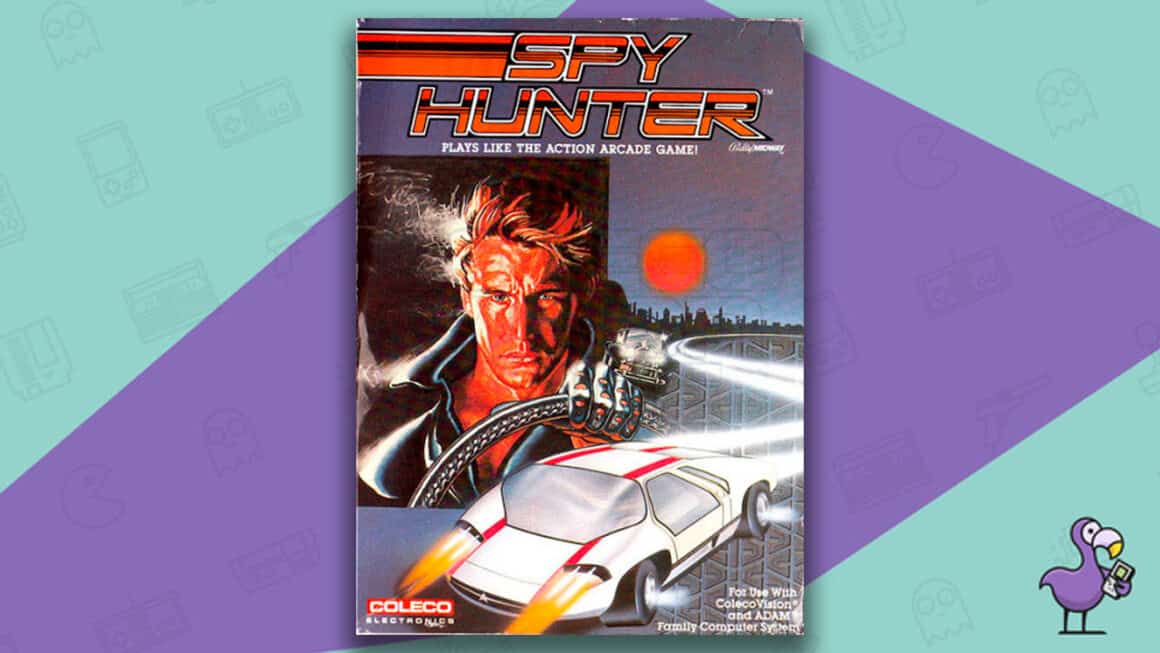 Los mejores juegos de Colecovision: portada del juego Spy Hunter