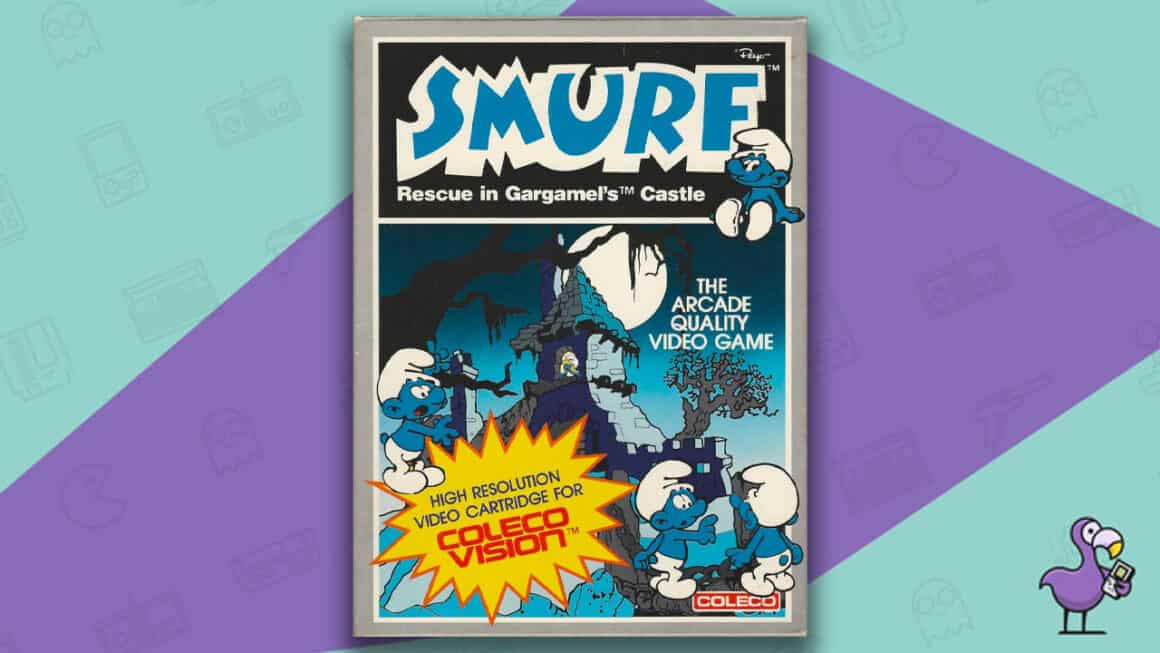Los mejores juegos de Colecovision - Smurf: Resuce in Gargamel's Castle
