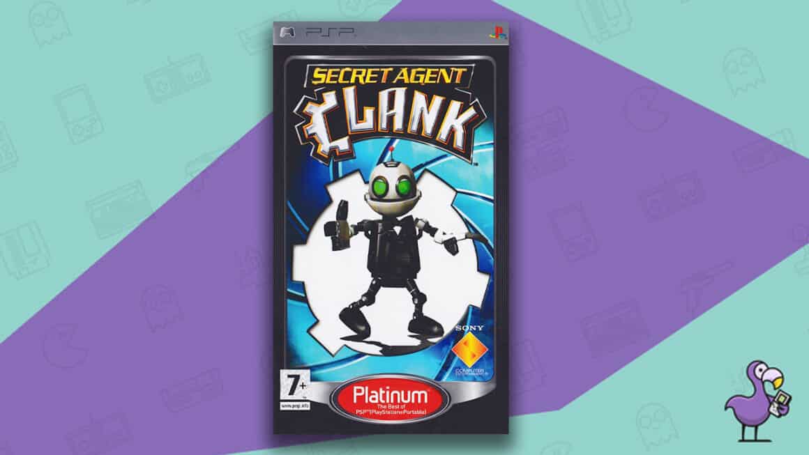 Los mejores juegos de Ratchet & Clank - Secret Agent Clank Game Case PSP