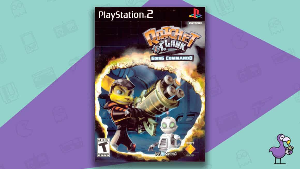 Los mejores juegos de Ratchet & Clank - Ratchet & Clank: Going Commando PS2 Game Case