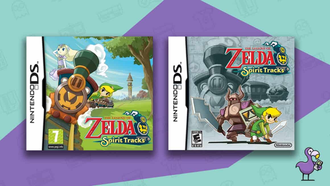 Los mejores juegos de Zelda - The Legend of Zelda Spirit Tracks Casos de juegos de Nintendo DS
