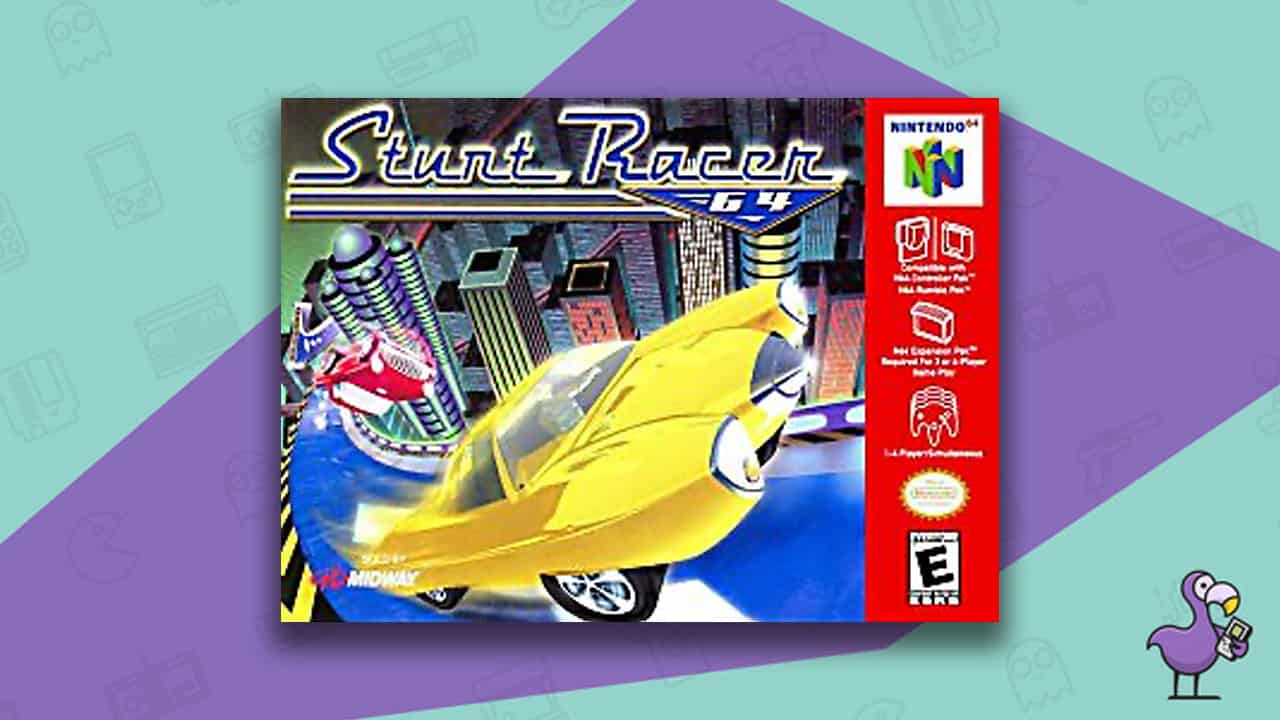 Juegos raros N64 - Estuche de juego Stunt Racer 64