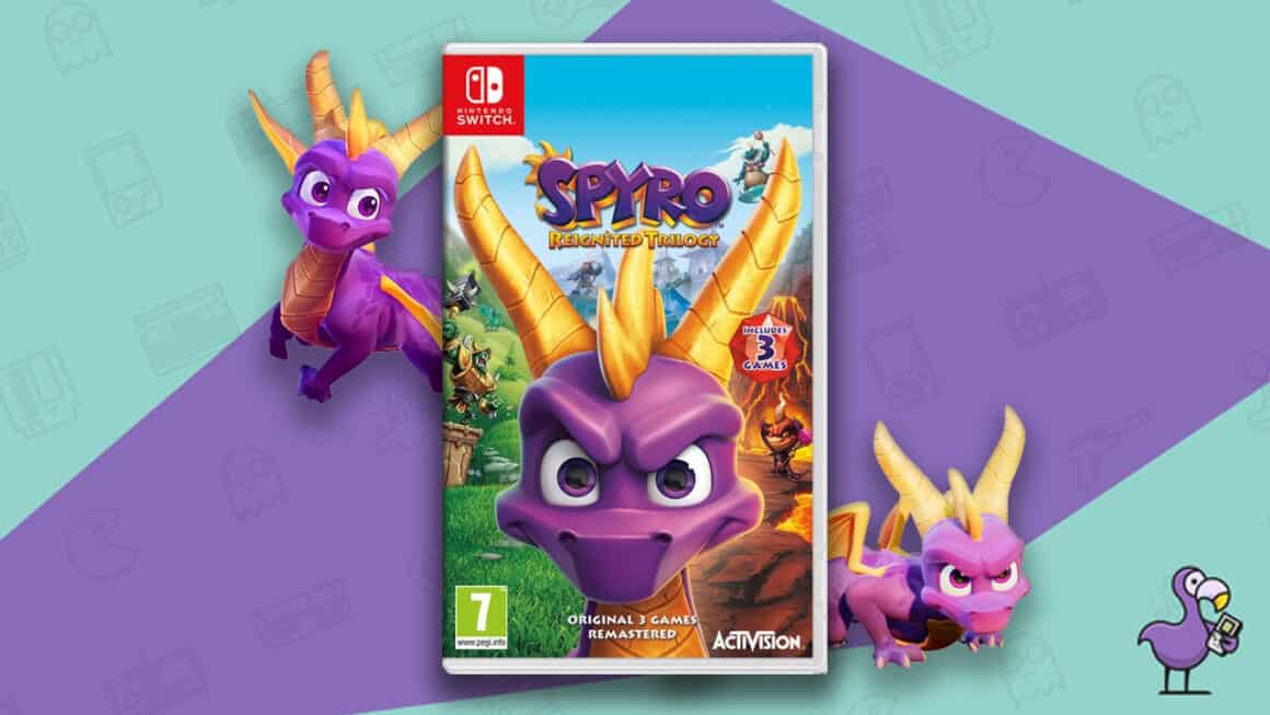 Los mejores juegos de Spyro - Estuche de juego Spyro Reignited Trilogy