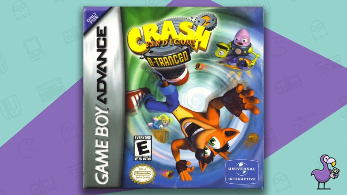 Los mejores juegos de Crash Bandicoot - Estuche de juego N-Tranced Gameboy Advance