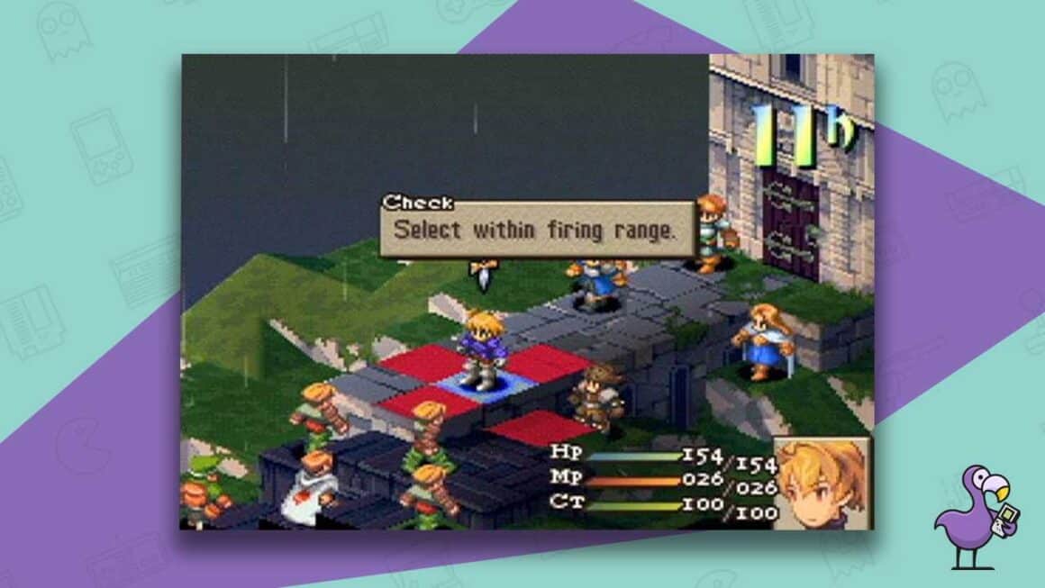 juego de tácticas de fantasía final ps1