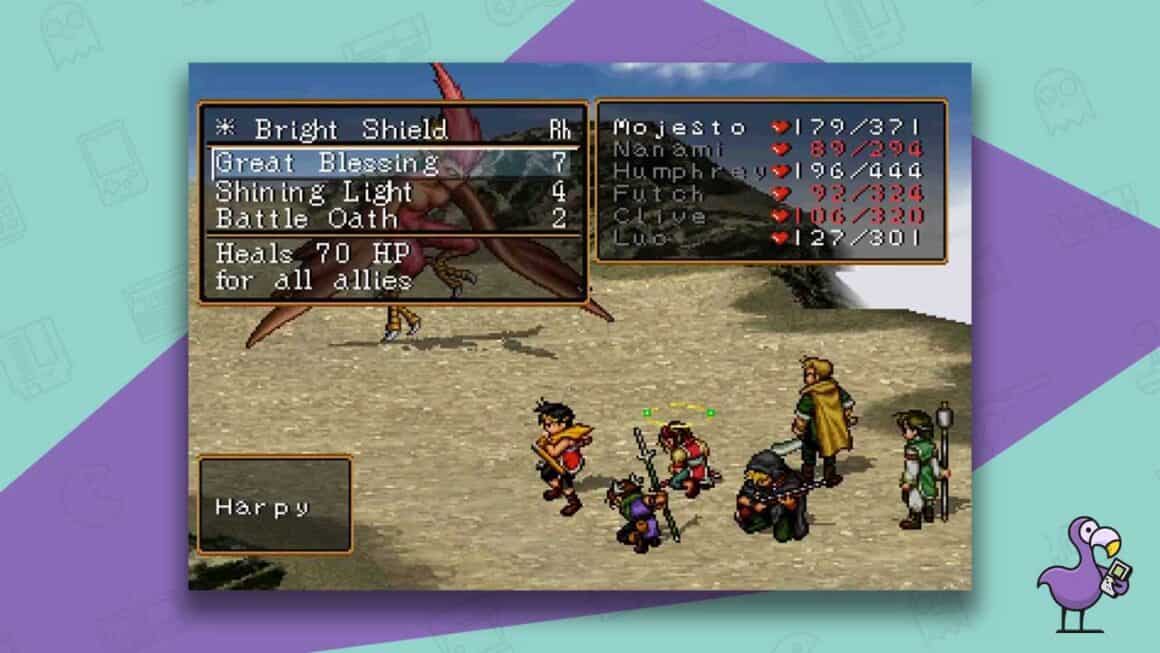 jugabilidad suikoden ii ps1