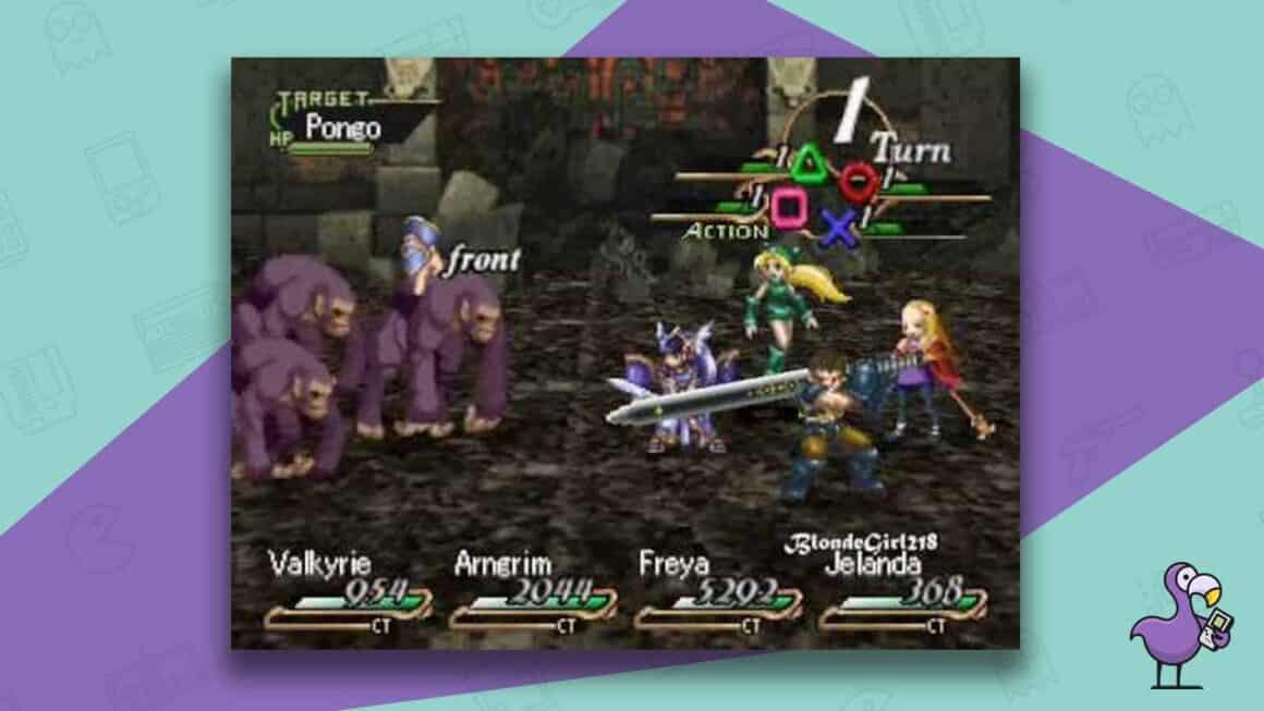 perfil de valkyrie jugabilidad ps1