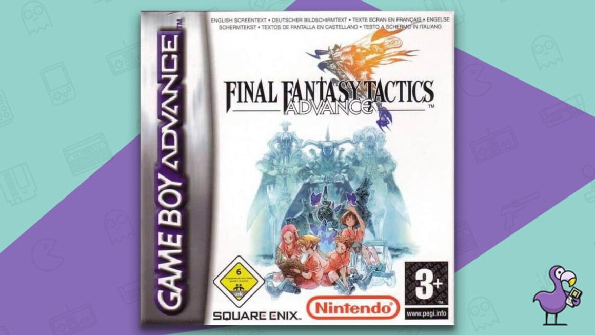 Los mejores juegos de Gameboy Advance: portada del juego Final Fantasy Tactics Advance