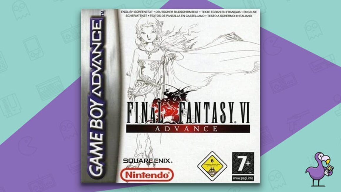 Los mejores juegos de Gameboy Advance: portada del juego Final Fantasy VI Advance