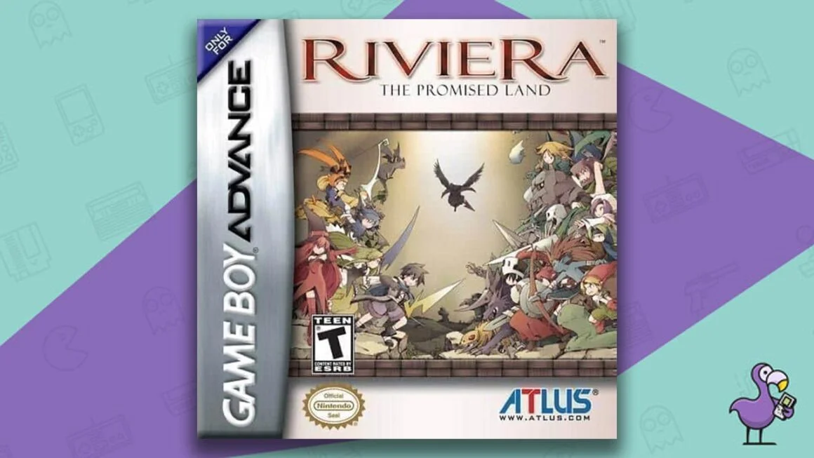 Los mejores juegos de rol de GBA: portada del juego Riviera The Promised Land