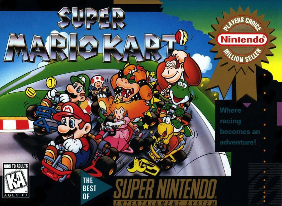 Los mejores juegos de Mario - Super Mario Kart