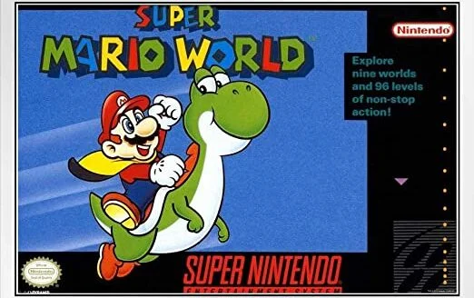 Los mejores juegos de los 90 - Super Mario World SNES