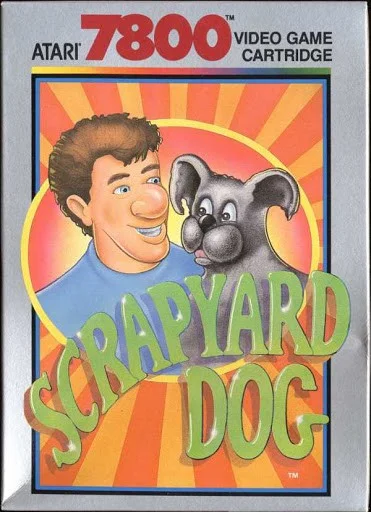 mejores juegos de Atari 7800 - Portada de Scrapyard Dog