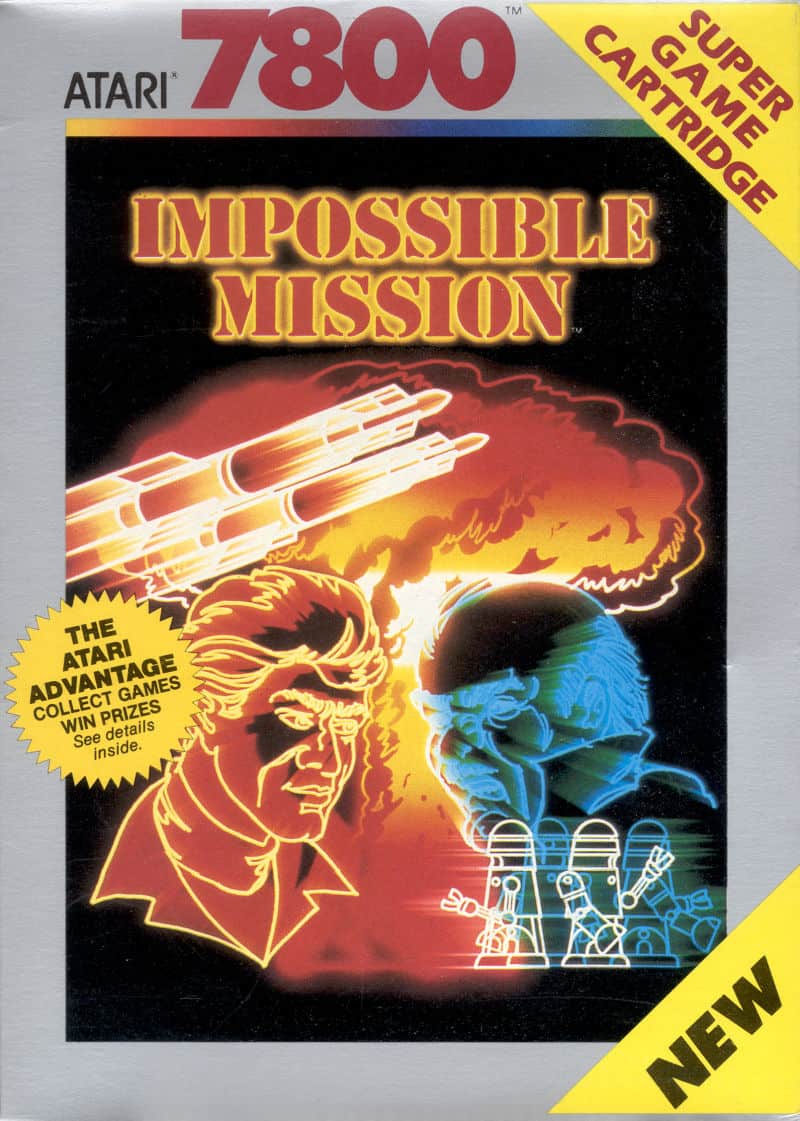 mejores juegos de Atari 7800 - misión imposible