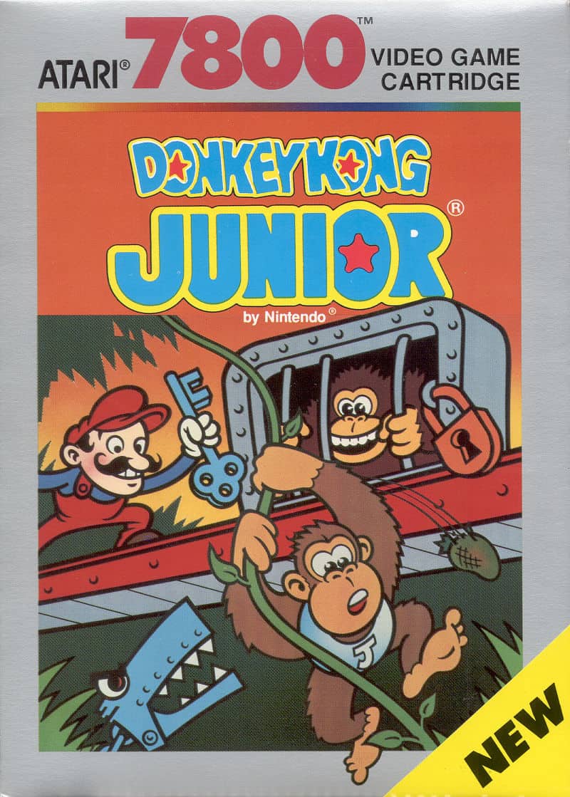 Los mejores juegos de Atari 7800 - Donkey Kong Jr.