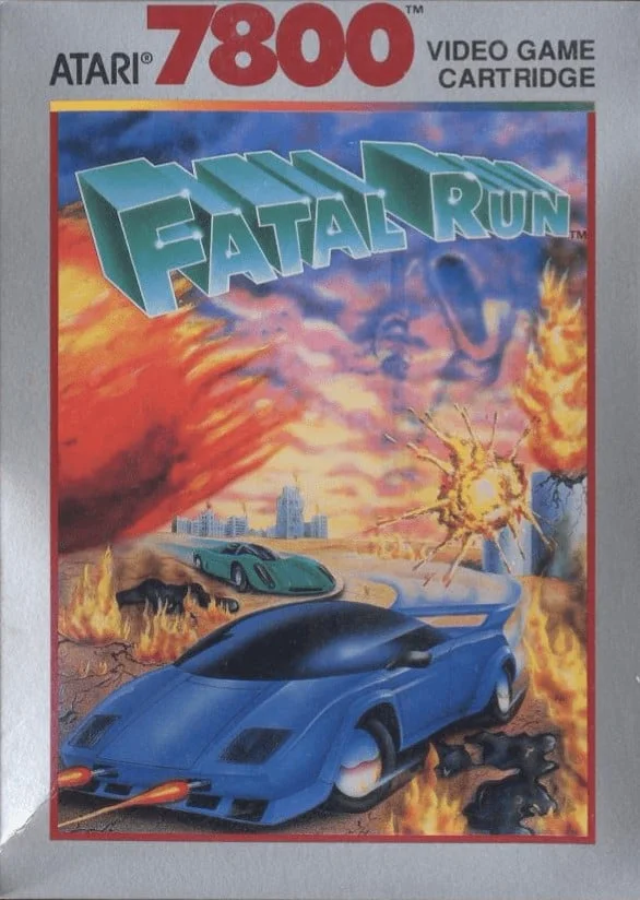 mejores juegos de Atari 7800 - Portada de Fatal Run
