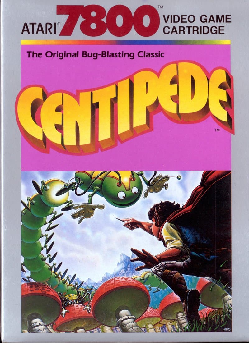 mejores juegos de Atari 7800 - Portada de Centipede