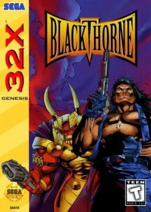 Los mejores juegos de 32X: portada de Blackthorne