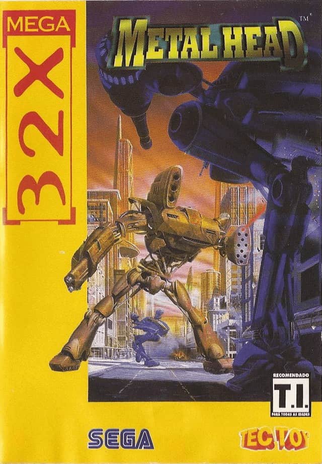 Los mejores juegos de 32X: portada de Metal Head