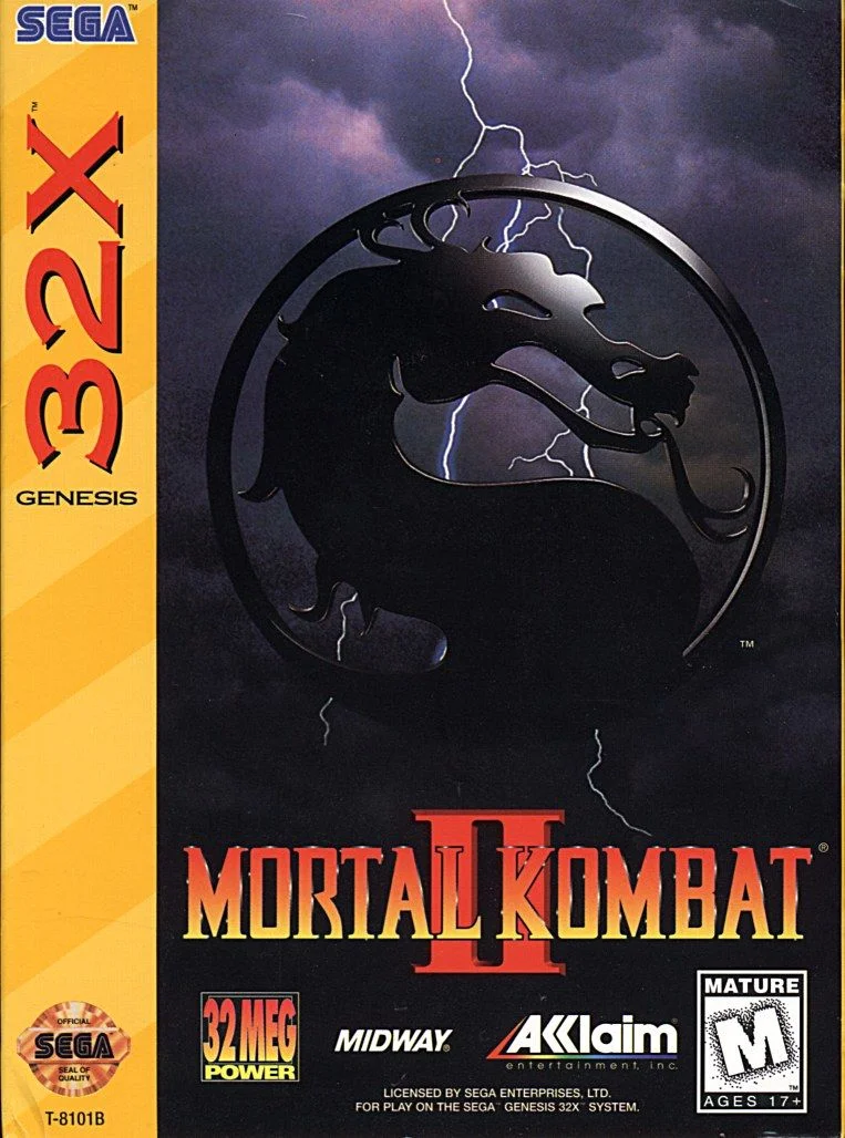 Los mejores juegos de 32X: portada de Mortal Combat II