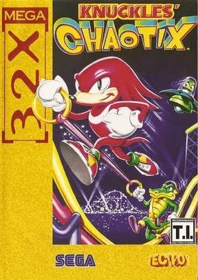 Los mejores juegos de 32X - Knuckles Chaotix 